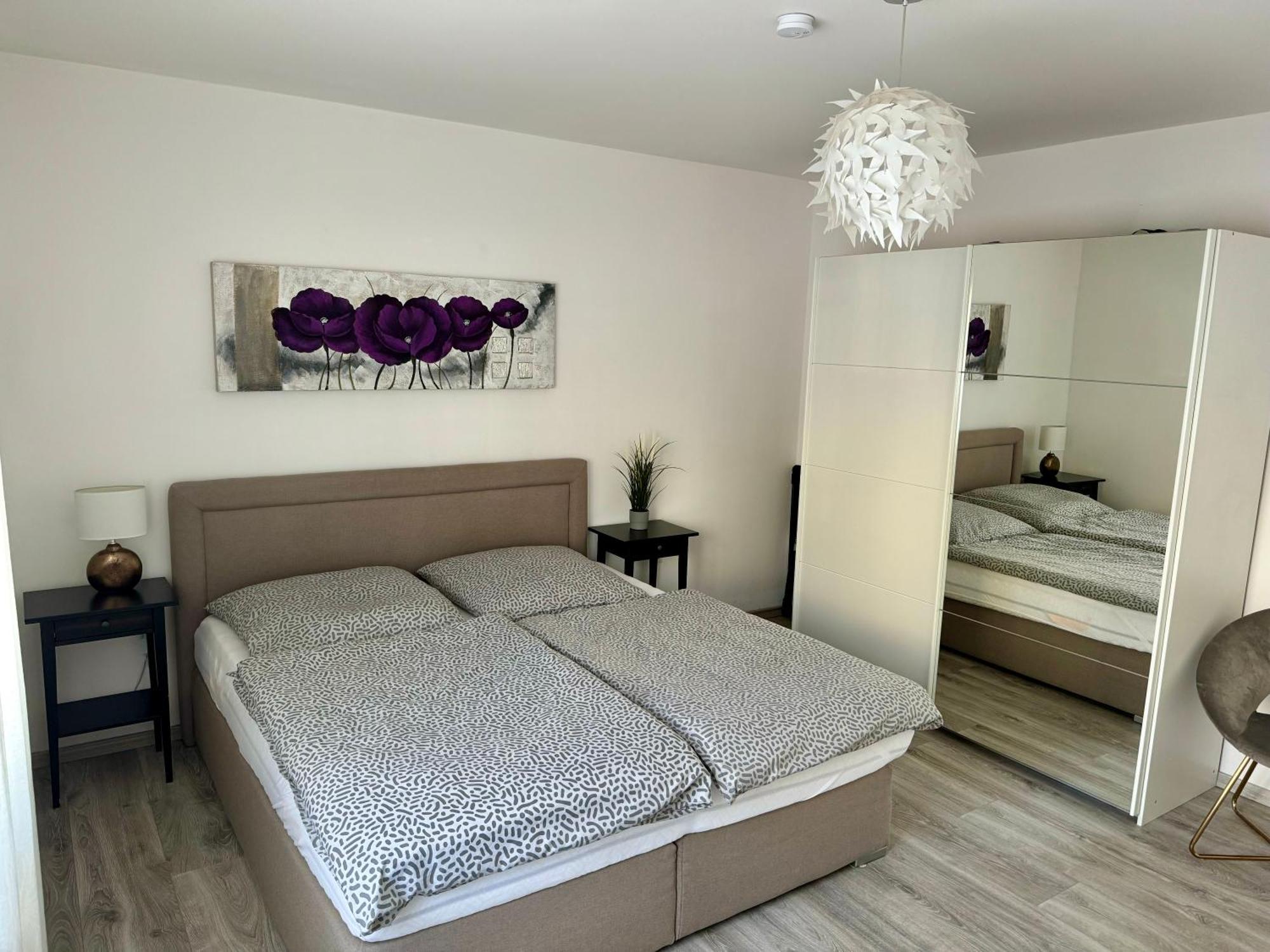 Traumhafte Kurstadt Apartment Moderne 2Zkb Balkon Pkw Stellplatz Bad Nauheim Bagian luar foto