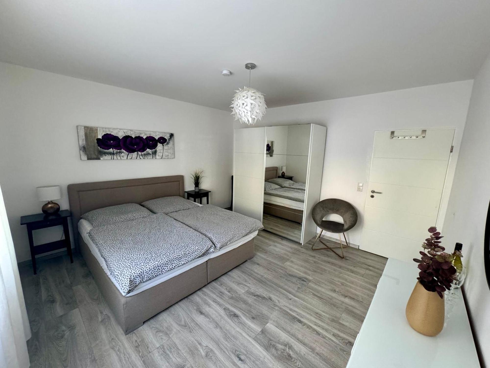 Traumhafte Kurstadt Apartment Moderne 2Zkb Balkon Pkw Stellplatz Bad Nauheim Bagian luar foto